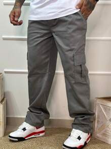 Men Jeans - 灰色 - 查看 3