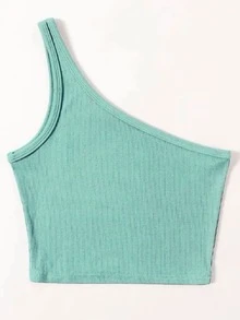 Women Tops - 薄荷綠 - 查看 2