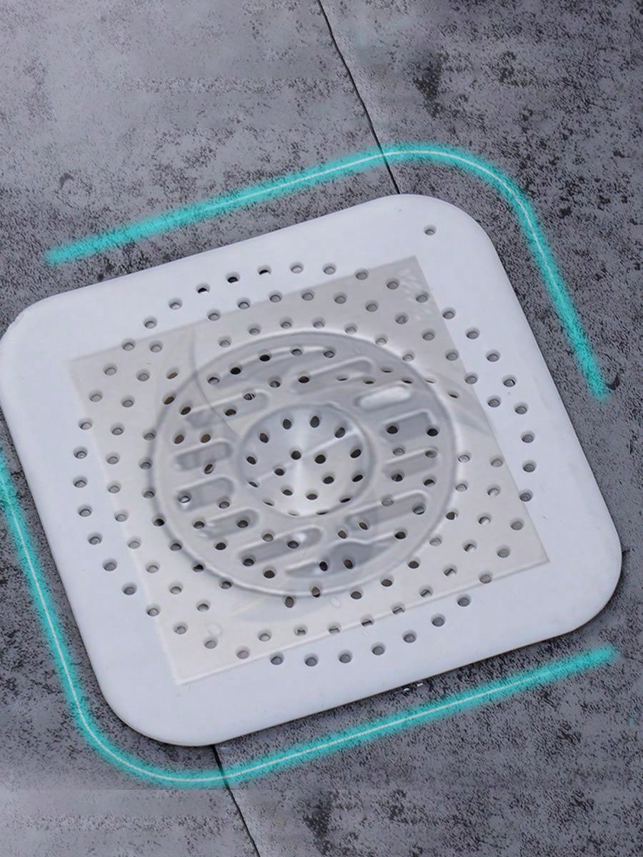AntiOdor Drain Cover Strainer Silicone Plug For Floor Drain Kitchen Sink Bathroom, Includes