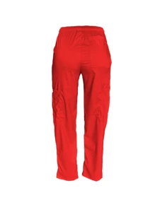SOULMATE Pantalón Quirúrgico Dama - Rojo - Ver 3