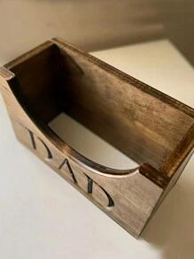 1 件木製棒球帽收納架,手工藝品 - 黑色 - 查看 3