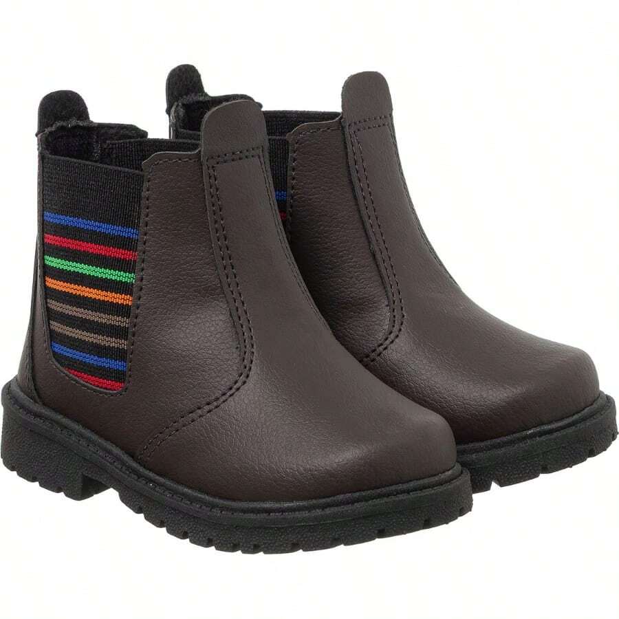 Kids Boots - 咖啡棕 - 查看 1