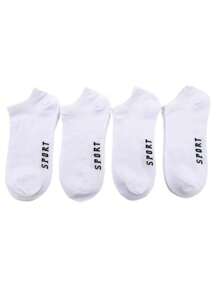 Men Invisible Socks - Beyaz - Görünüm 1