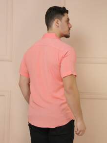 Men Shirts - Watermelon Pink - View 5