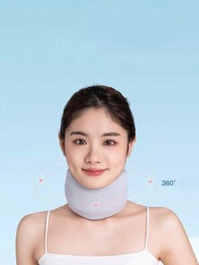 1 件裝頸部支撐支架,用於矯正頸椎姿勢,防止前傾和辦公室頸部固定神器 - 灰色 - 查看 8