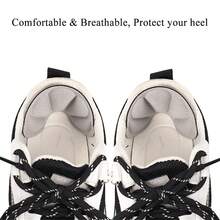 3對抗磨損和防滑的鞋跟墊和厚半碼鞋墊 - 黑色 - 查看 8