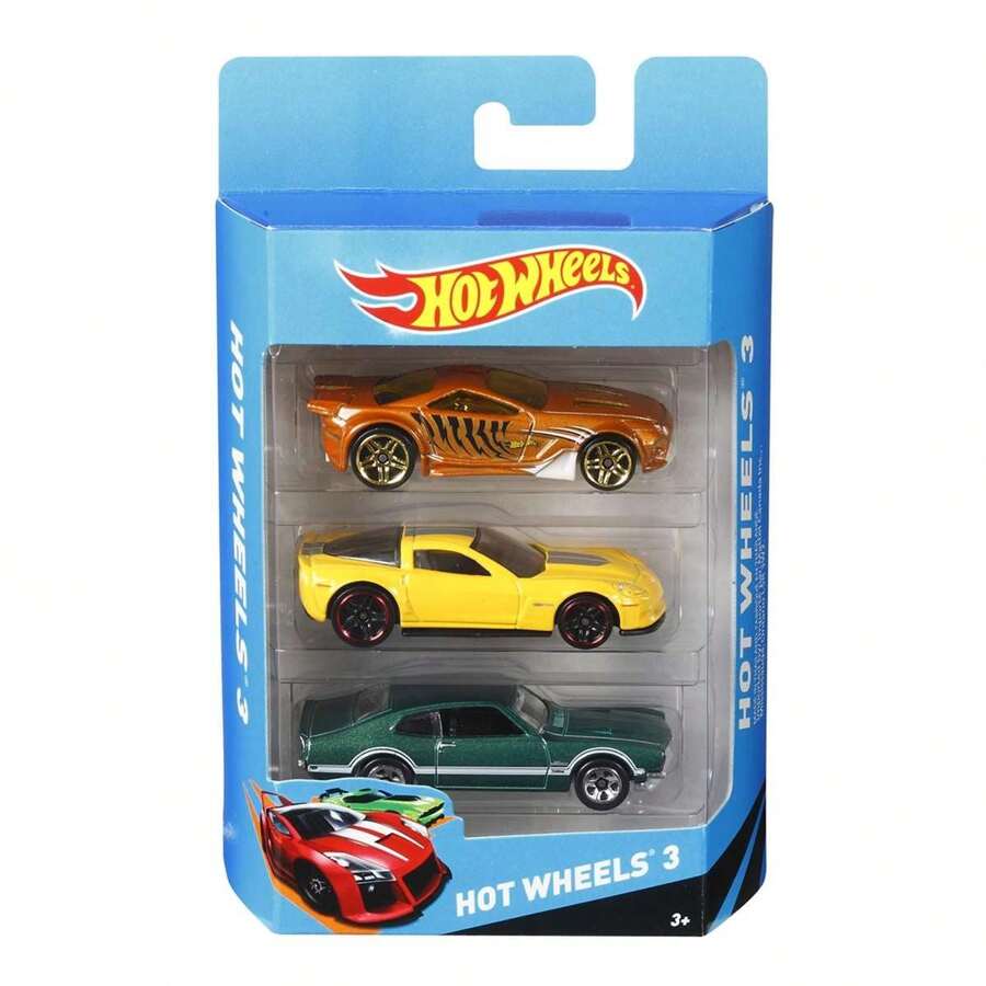 Coche Hot Wheels Pack de 3 coches - Modelos surtidos random shipping ✅ Entrega 24/48h a España (península) - Coches de Juguete - Mattel - Ref. K5904 - Multicolor - Ver 1