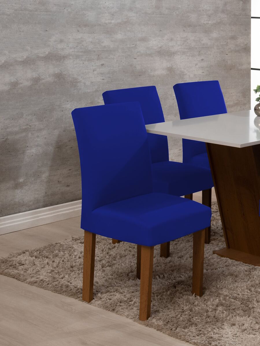 Dennis Confecções Chair Covers - 寶藍色 - 查看 1