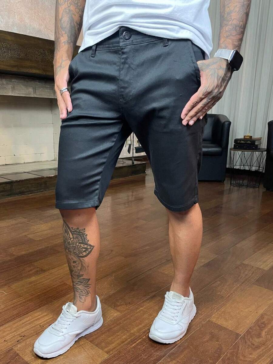 Men Shorts - Black - View 1