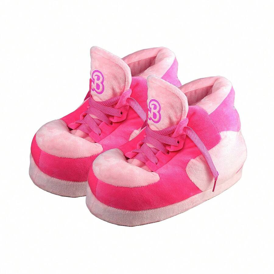 Pantuflas de Tenis Sneakers: ¡Calientitas, Cómodas y Geniales para tus Pies! - Rosa - Ver 1
