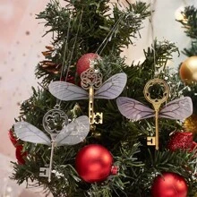 10/20/50 件網狀 Diy 蜻蜓翅膀形狀耳墜,聖誕裝飾,婚禮,生日派對,禮品,裝飾品,珠寶配件 - 20只 - 查看 6