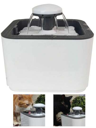 Bebedouro Fonte Agua Gatos Filtro 2.5 litros Cachorro Pet Bomba dagua caes