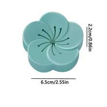 花卉設計香薰收納盒,適用於女孩臥室,室內持久桂花香氛香薰盒 - 灰色 - 查看 2