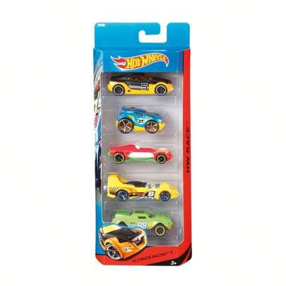  Hot Wheels Auto. 5er Pack - Verschiedene Modelle - Zufälliger Versand ✅ Lieferung innerhalb von 24/48 Stunden nach Spanien (Festland) - Spielzeugautos - Mattel - Ref. 1806