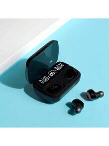 M10 Wireless Bluetooth Headphones, New Three-Screen Digital Display, Large-Capacity Compartment, Mobile Phone Charging For Men And Women, Outdoor Sports, Waterproof Touch