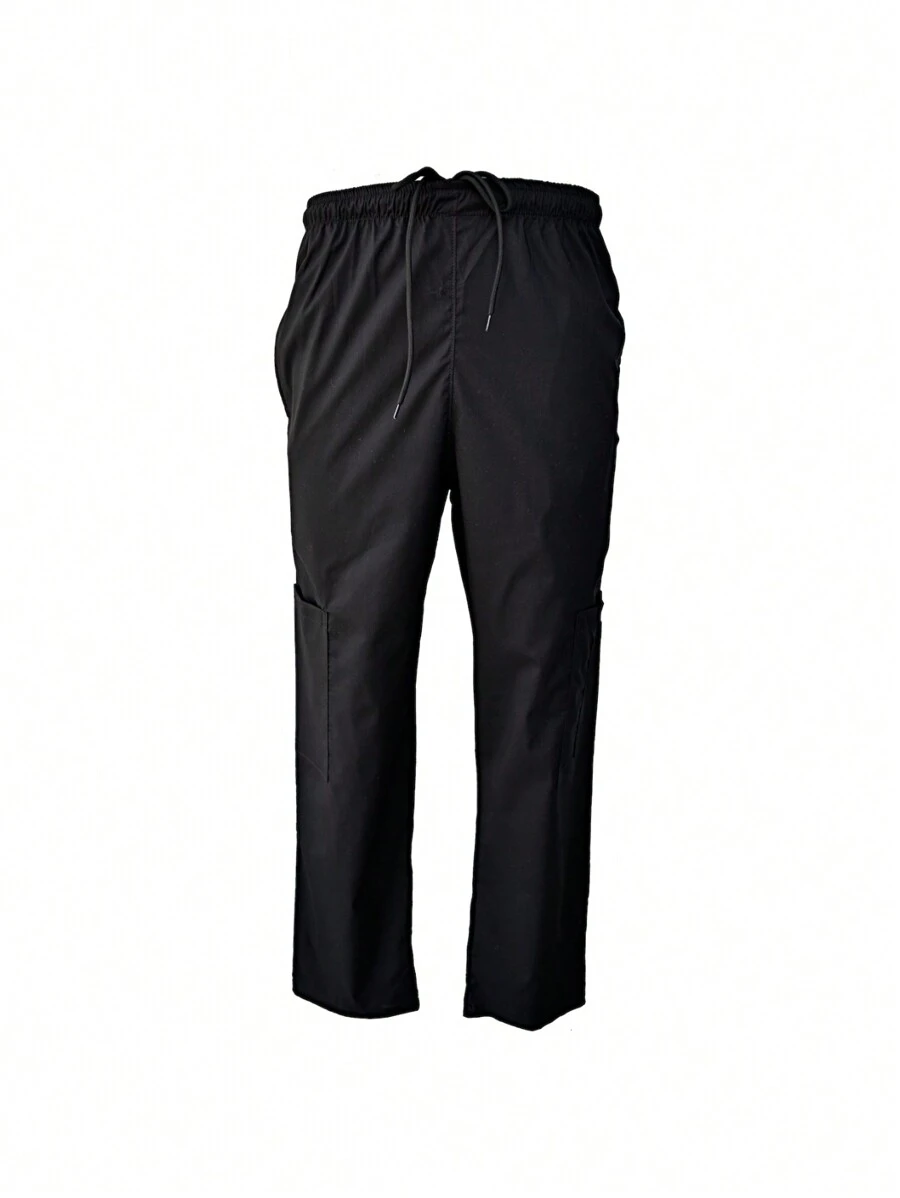 Pantalón Quirúrgico Para Hombre - Negro - Ver 1