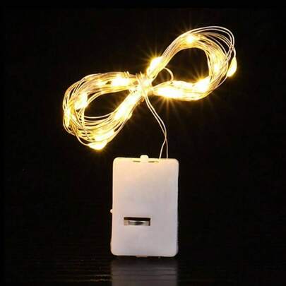 5 Piezas Mini Serie De Luz 2 Metros Tira Luz LED Decorativa Luz Hada Color Cálido