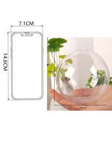 1入清洗亞克力挖空球形裝飾品,創意飾品和禮盒製作(可diy塗裝顏色) - 彩色 - 查看 8