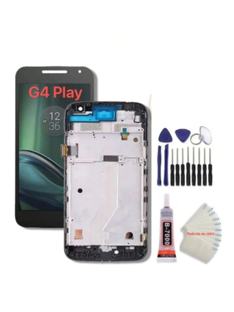 Mobile Phone LCD Screens - Màn hình đen + Phim kính + Chìa khóa + Keo 15ml - Xem 1
