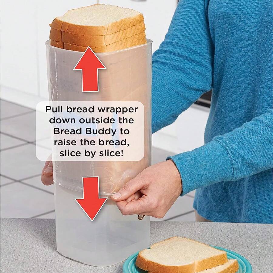 1pc Bread Box For Storage And Preservation Of Loaves, Toast, Sandwiches