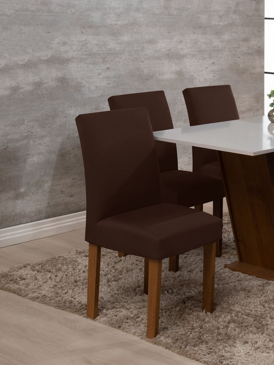 Dennis Confecções Chair Covers - 棕色的 - 查看 1