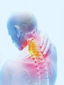 1 件裝頸部支撐支架,用於矯正頸椎姿勢,防止前傾和辦公室頸部固定神器 - 灰色 - 查看 6