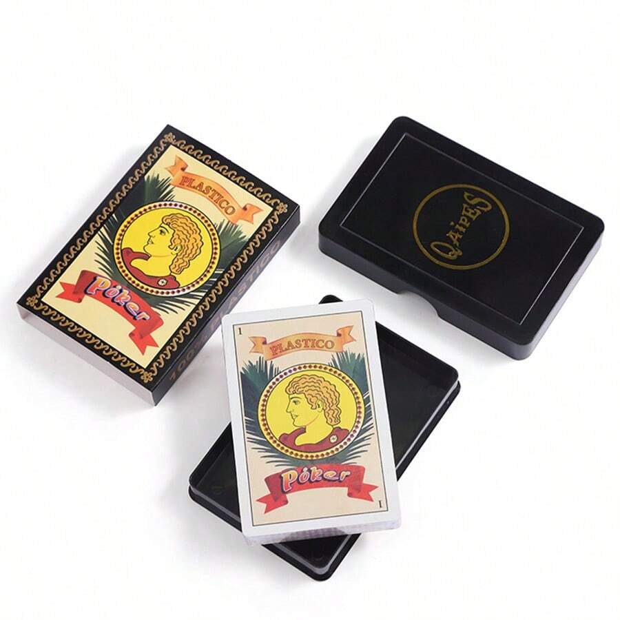 40 Sheets of Plastico Spanish Playing Cards with 2 Decks & Boxes