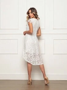 Women Dresses - 白色 - 查看 5