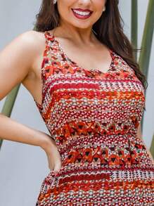 Women Dresses - 紅色 - 查看 4