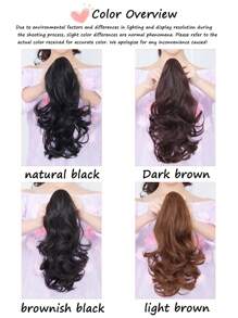 1PC Light Brown gripping wig - Light Brown - View 1