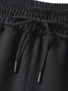 Men's Outdoor Sports Hiking Pants - Black - View 6