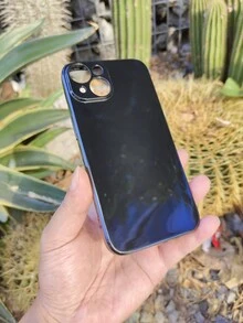 高端黑色全保护手机壳，表面光滑，适用于新款 型号 - 黑色 - 查看 3