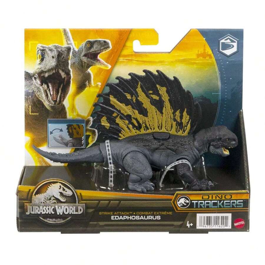 Figura dinosaurio Jurassic World Strike Attack 18x8cm - Modelos surtidos random shipping ✅ Entrega 24/48h a España (península) - Jurassic world - Animales de Juguete - Mattel - Ref. HLN63 - Ver 1