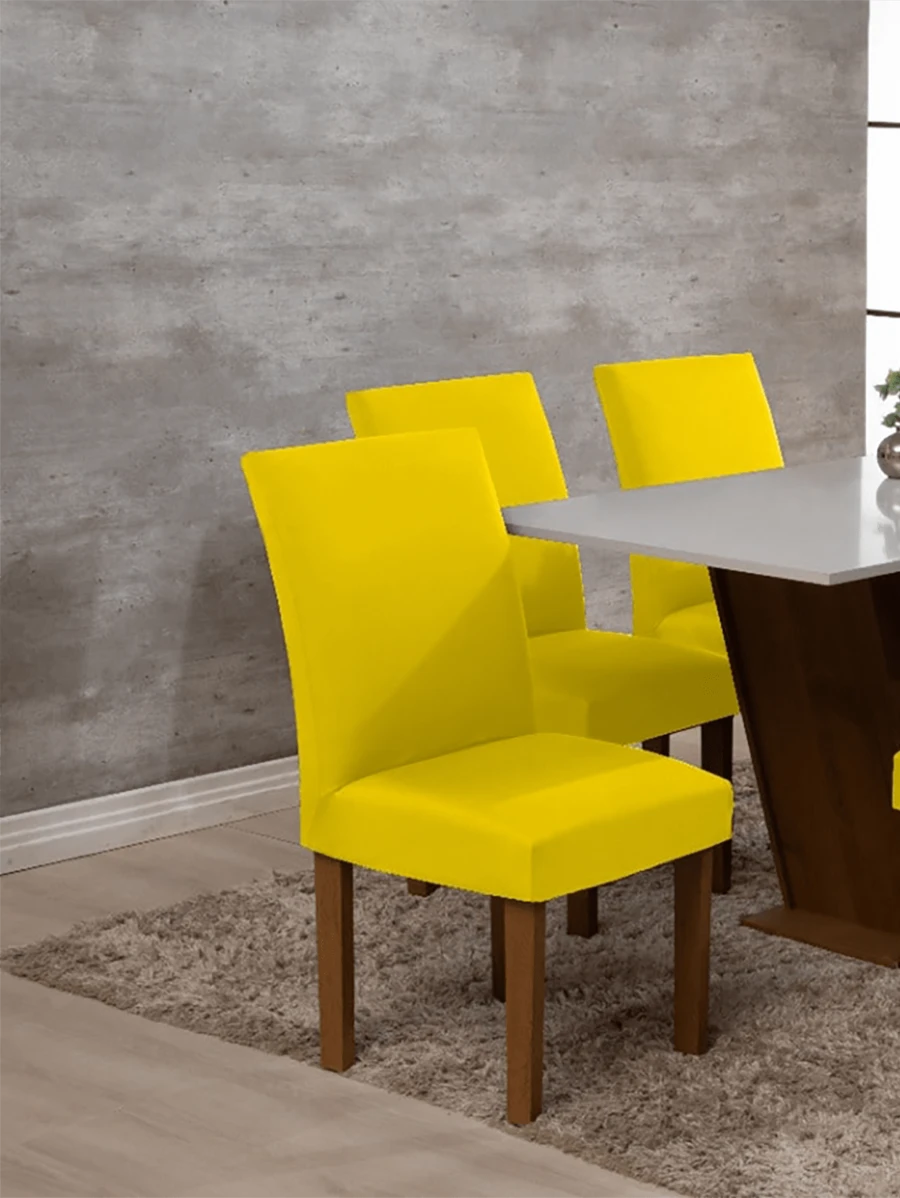 Dennis Confecções Chair Covers - Amarillo - Ver 1