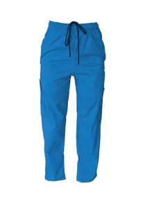 SOULMATE Lady Surgical Pants - Blue - View 2