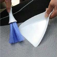 1支130*250公分汽車內飾&儀表板&空氣出風口清潔刷,採用天使形狀設計 - 藍白色 - 查看 3