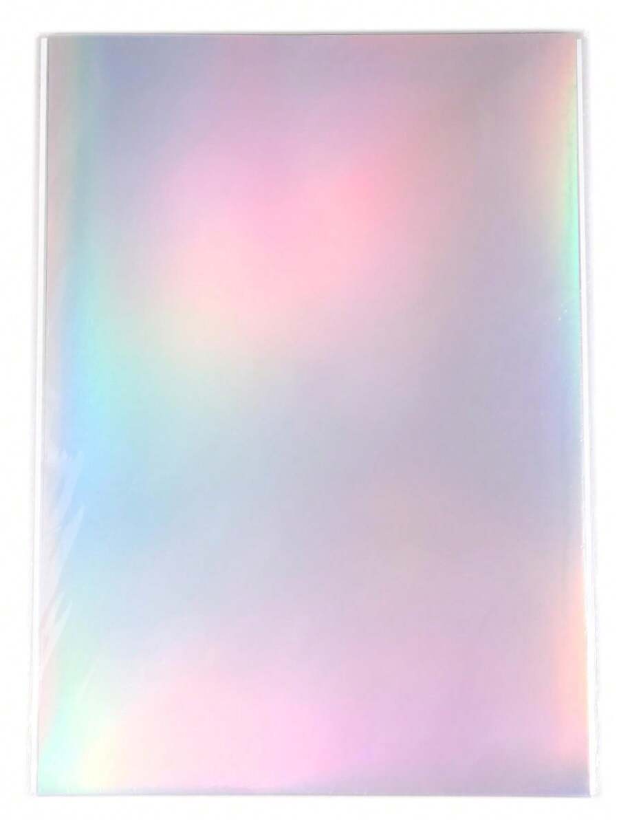 20 Hojas Vinil Imprimible Adhesivo Inkjet Holográfico A4. - Multicolor - Ver 1