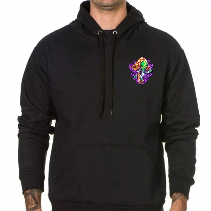 Men Sweatshirts - màu đen - Xem 1