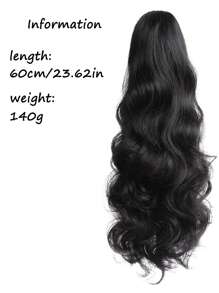 1PC Light Brown gripping wig - Light Brown - View 5