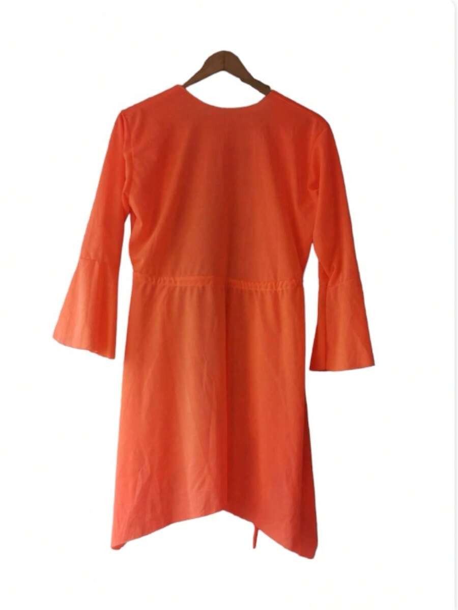 Women Tops - 橘色 - 查看 1