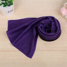 1pc Cooling Towel For Exercise And Outdoor Activities, Quick Dry And Ice Cold - Light Gray - View 6