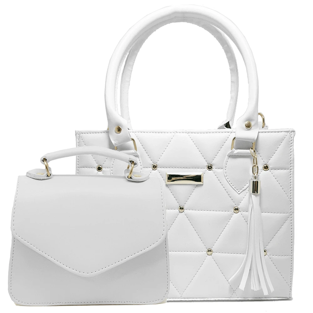 Women Bag Sets - White - View 1