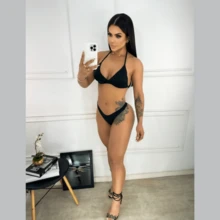 Women Bikini Sets - 黑色 - 查看 2