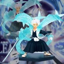 Figura de Anime de BLEACH Toshiro Hitsugaya, modelo de colección de PVC de 10cm, Binglunwan Toshiro Hitsugaya - Multicolor - Ver 1