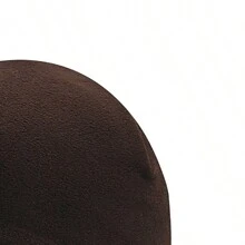 1pc/包 秋冬男女戶外抓絨帽子運動防寒防風保暖登山騎行滑雪跑帽 - 咖啡棕 - 查看 3