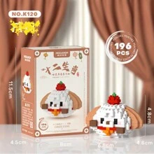 1 Bộ khối xây dựng kim cương ABS, Đồ chơi giáo dục giảm căng thẳng, Quà tặng 12 cung hoàng đạo & chủ đề động vật để trang trí phòng tự làm, thích hợp cho sinh nhật, năm mới, quà tặng tựu trường, đồ dùng học tập Trang trí phòng - Nhiều màu - Xem 2