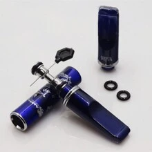 藍色可清洗可重複使用的過濾咖啡香煙套裝 - 藍色 - 查看 2