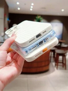 Apple 3pcs Solid Color Woven Featherdown Phone Case, Full Wrapped And Anti-Drop, Compatible With IPhone 15/15Pro/15Pro Max/15Plus/11/12/13/14/XS/XR/11Pro/11Pro Max/12Pro/12Pro Max/13Pro/13Pro Max/14Pro/14Pro Max/14Plus/7Plus/8Plus/8/SE2 Waterproof Shockproof Scratch Resistant