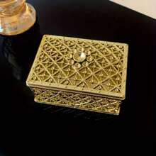 1pc Exquisite Court Style Jewelry Storage Box, Nice Gifts - Palace Style - View 3