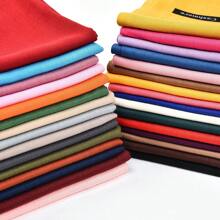 1pc Solid Color Faux Cashmere Scarf, Medium Length, Warm For Autumn And Winter - Multicolor - View 1